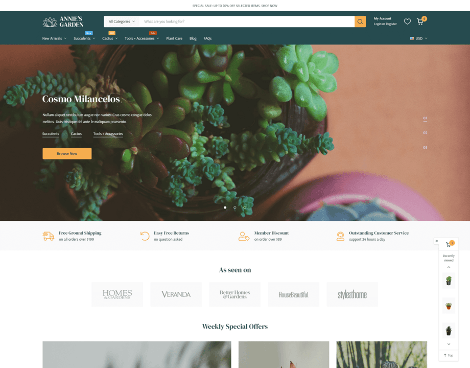 Annie's Garden Light